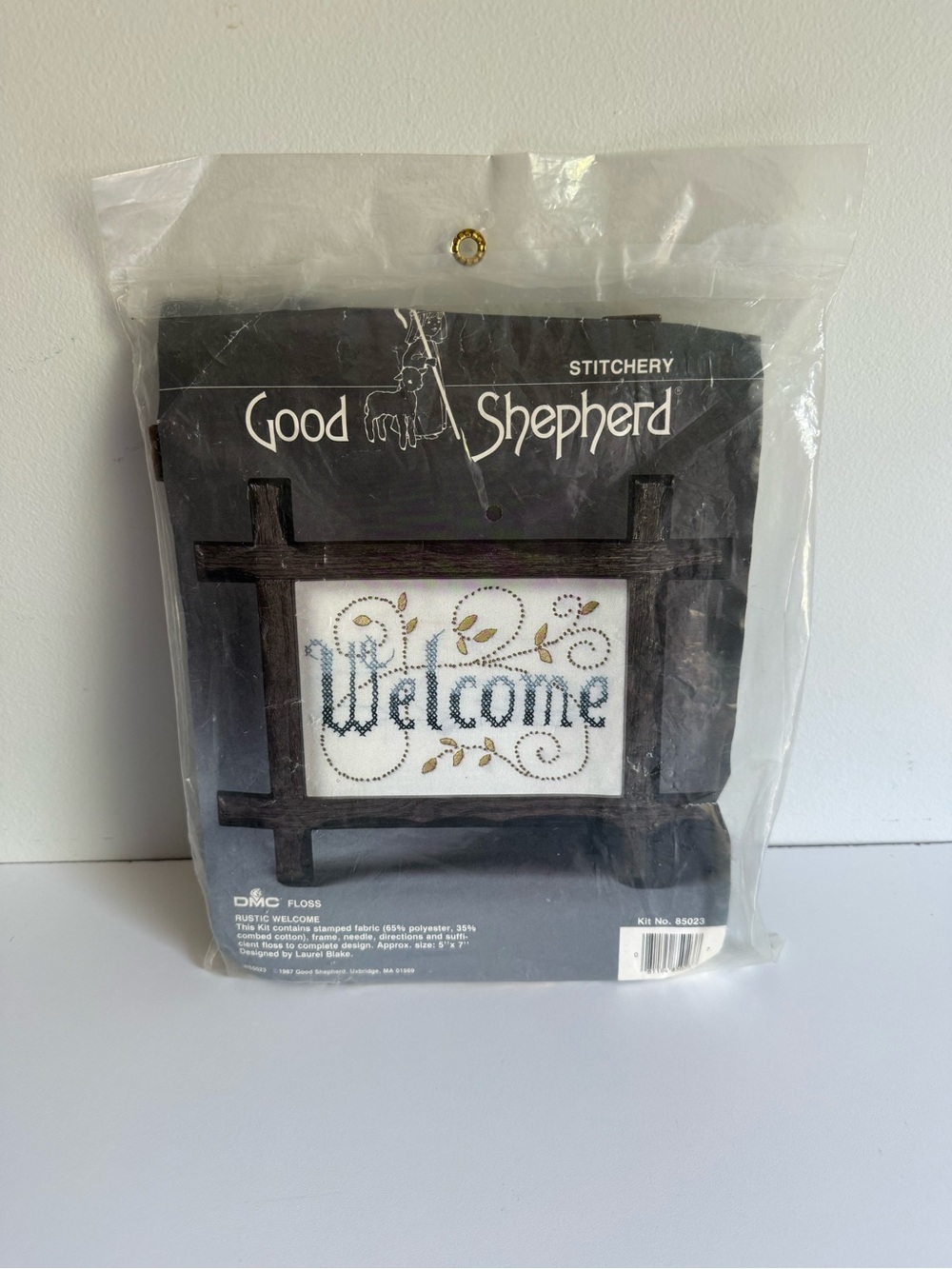 Good Shepherd 1987 Stitchery Kit Rustic Welcome